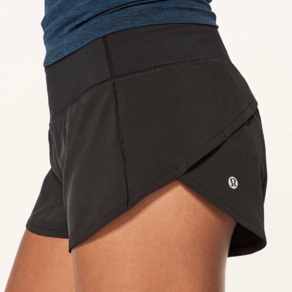 Black Speed-Up Shorts